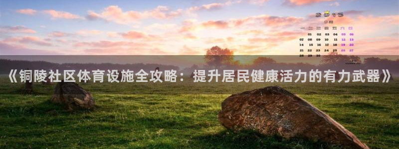 意昂5(KGAME)娱乐网站：《铜陵社区体育设施全攻略：提升