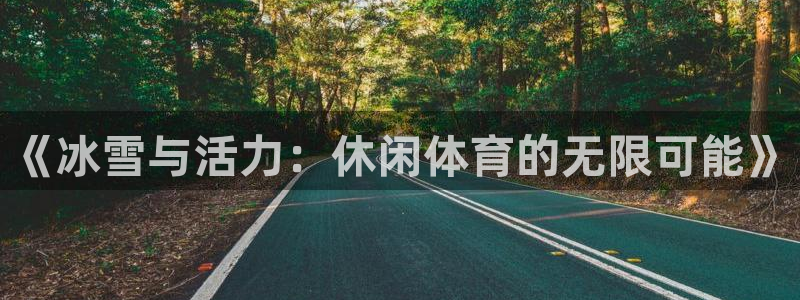 球速体育：《冰雪与活力：休闲体育的无限可能》